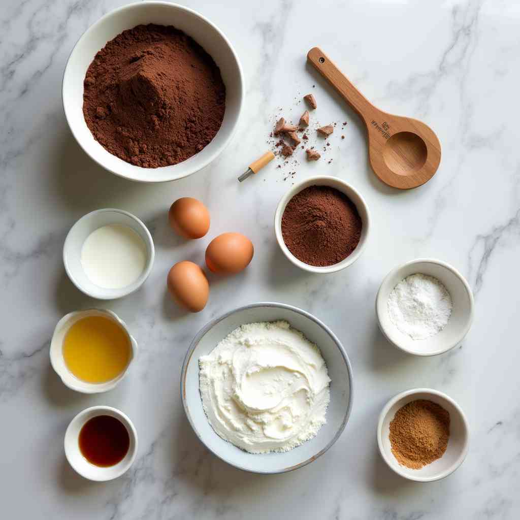 Healthier Ragi Chocolate Cake Ingredients